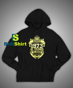 Get It Now 1973 August Hoodie - Brillshirt.com