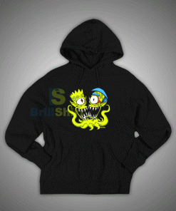 Get It Now Alien Simpsons boys Hoodie - Brillshirt.com
