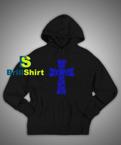 Get It Now Cross Ribbon Warrior Hoodie - Brillshirt.com
