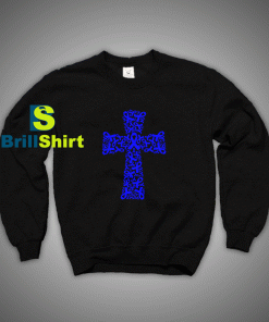 Get It Now Cross Ribbon Warrior Sweatshirt - Brillshirt.com