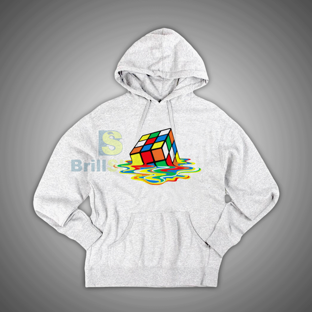 Get It Now Melting Rubik's Cube Hoodie - Brillshirt.com Get It Now Melting Rubik's Cube Hoodie - Brillshirt.com