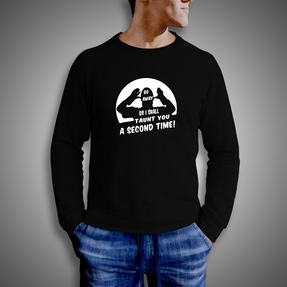 Get It Now Monty Python French Taunter Sweatshirt - Brillshirt.com Get It Now Monty Python French Taunter Sweatshirt - Brillshirt.com