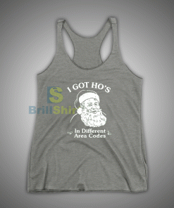 Get It Now Santa I Got Hos Tank Top - Brillshirt.com