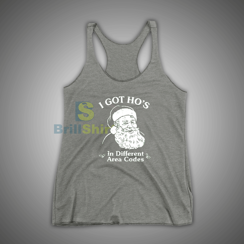 Get It Now Santa I Got Hos Tank Top - Brillshirt.com Get It Now Santa I Got Hos Tank Top - Brillshirt.com