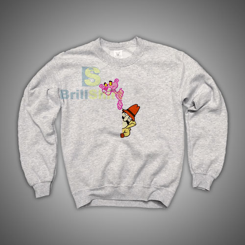 Pink Panther And Inspector Sweatshirt S - 3XL Pink Panther And Inspector Sweatshirt S - 3XL