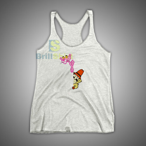 Pink Panther And Inspector Tank Top S - 3XL