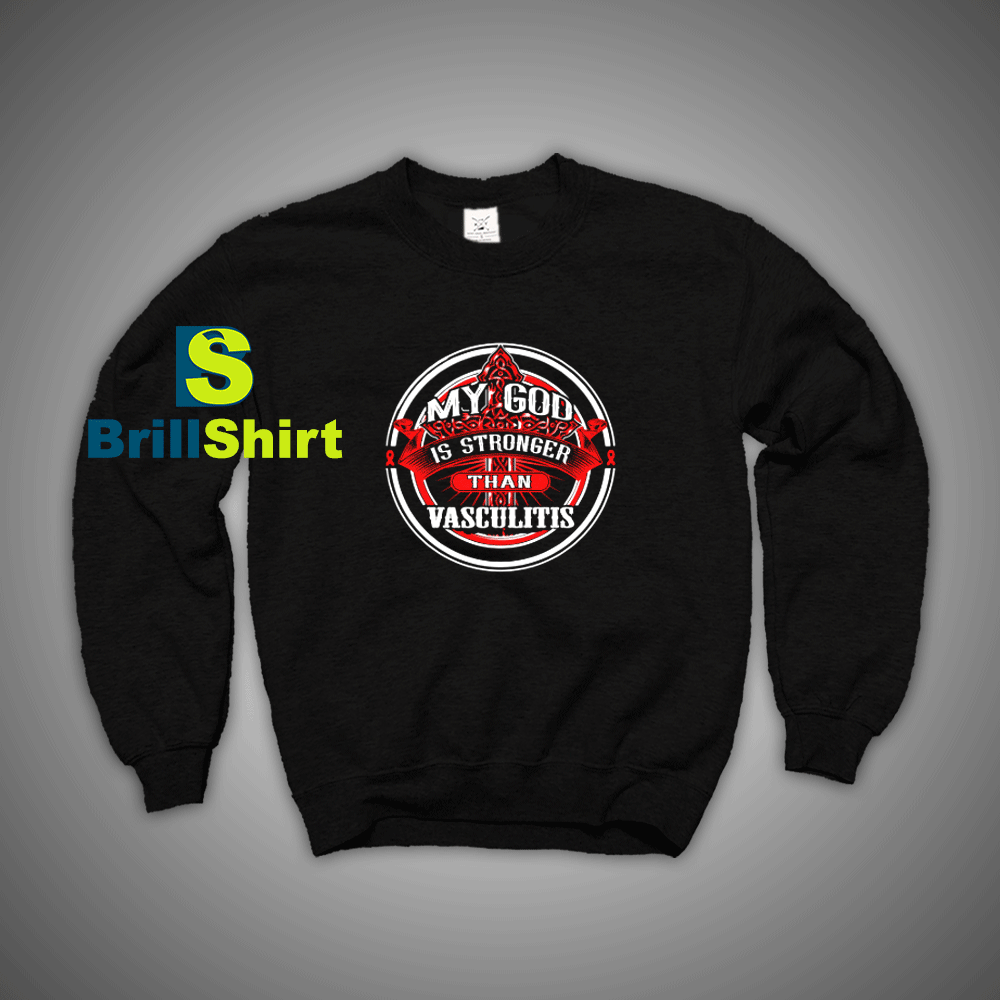 Get It Now My God Is Stronger Sweatshirt - Brillshirt.com Get It Now My God Is Stronger Sweatshirt - Brillshirt.com
