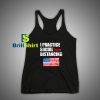 Get It Now Political Social Distancing Tank Top - Brillshirt.com
