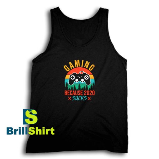 Get It Now Vintage Gaming Suck Tank Top - Brillshirt.com