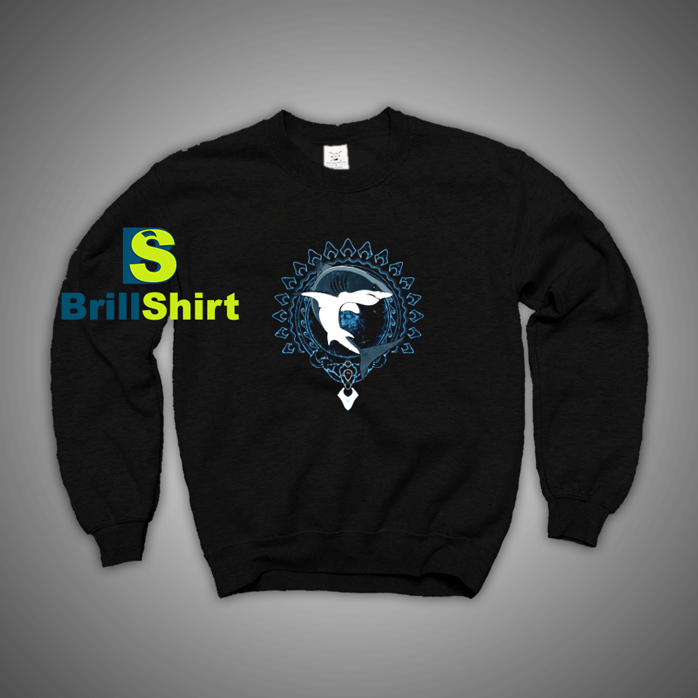 Get It Now White Shark Atlantis Sweatshirt - Brillshirt.com Get It Now White Shark Atlantis Sweatshirt - Brillshirt.com