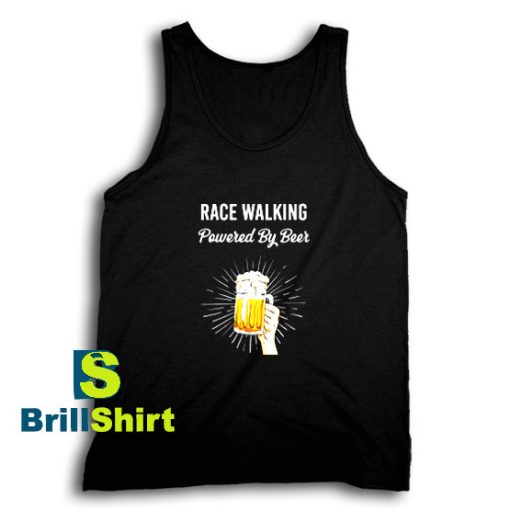 Get It Now Beer Race Walking Tank Top - Brillshirt.com