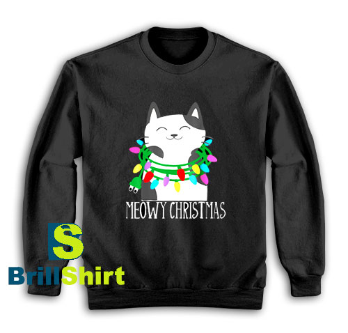 Get It Now Funny Merry Catmas Sweatshirt - Brillshirt.com Get It Now Funny Merry Catmas Sweatshirt - Brillshirt.com