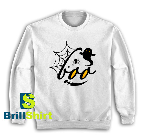 Get It Now Halloween Boooo Design Sweatshirt - Brillshirt.com Get It Now Halloween Boooo Design Sweatshirt - Brillshirt.com