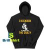 Get It Now I Kickbox To Burn Hoodie - Brillshirt.com