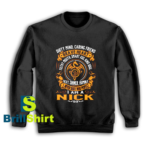 Get It Now I Never Said I was Perfect Sweatshirt - Brillshirt.com Get It Now I Never Said I was Perfect Sweatshirt - Brillshirt.com