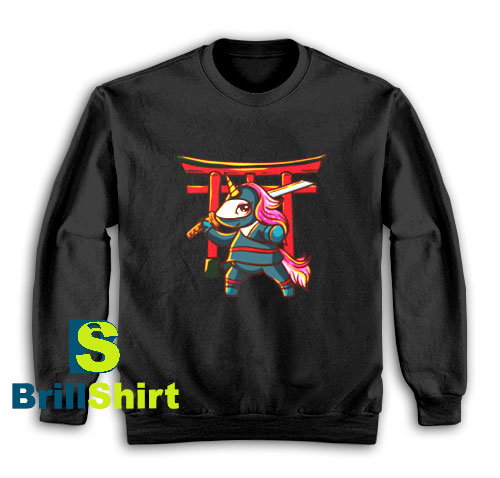 Get It Now Ninja Unicorn Japanese Sweatshirt - Brillshirt.com Get It Now Ninja Unicorn Japanese Sweatshirt - Brillshirt.com