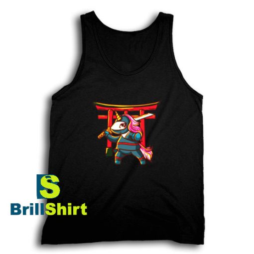 Get It Now Ninja Unicorn Japanese Tank Top - Brillshirt.com