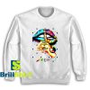 Get It Now Peace Lips Colorful Sweatshirt - Brillshirt.com