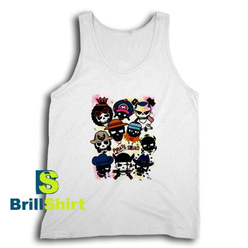 Get It Now Pirate Squad Design Tank Top - Brillshirt.com