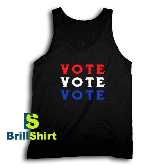 Get It Now Retro Vintage Vote US Tank Top - Brillshirt.com Get It Now Retro Vintage Vote US Tank Top - Brillshirt.com