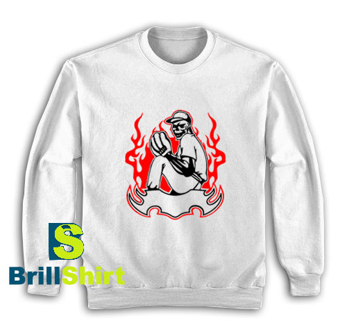 Get It Now Skeleton Baseball Sweatshirt - Brillshirt.com Get It Now Skeleton Baseball Sweatshirt - Brillshirt.com