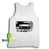 Get It Now White C8 Stingray Tank Top - Brillshirt.com