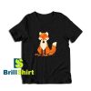 Get it Now Autumn Fox Design T-Shirt - Brillshirt.com