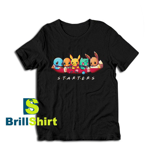 Get it Now Pokémon Starters Design T-Shirt - Brillshirt.com