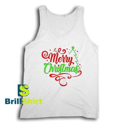 Get It Now Christmas Tree Gift Tank Top - Brillshirt.com