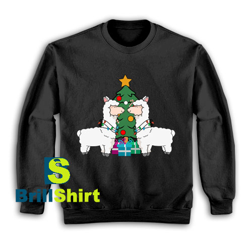 Get It Now Llama Christmas Sweatshirt - Brillshirt.com Get It Now Llama Christmas Sweatshirt - Brillshirt.com