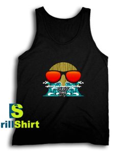 Get It Now Sunglasses And Sunset Tank Top - Brillshirt.com