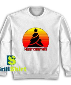 Get It Now Christmas With Sunset Tree Sweatshirt - Brillshirt.com