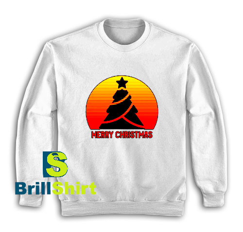 Get It Now Christmas With Sunset Tree Sweatshirt - Brillshirt.com Get It Now Christmas With Sunset Tree Sweatshirt - Brillshirt.com