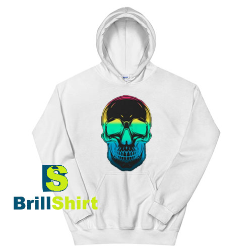 Get It Now Colorful Skull Design Hoodie - Brillshirt.com Get It Now Colorful Skull Design Hoodie - Brillshirt.com