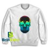 Get It Now Colorful Skull Design Sweatshirt - Brillshirt.com