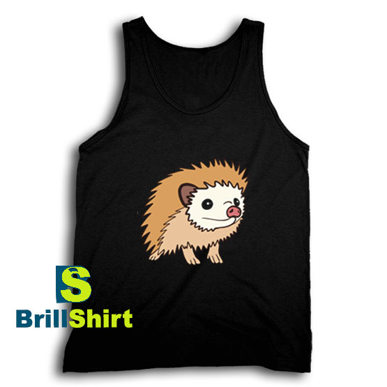Get It Now Cute Hedgehog Design Tank Top - Brillshirt.com
