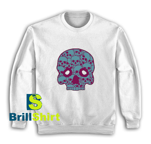 Get It Now Mini Skulls Design Sweatshirt - Brillshirt.com Get It Now Mini Skulls Design Sweatshirt - Brillshirt.com