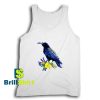 Get It Now Raven and Roses Design Tank Top - Brillshirt.com
