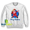 Get It Now Trump Santa Dabbing Sweatshirt - Brillshirt.com
