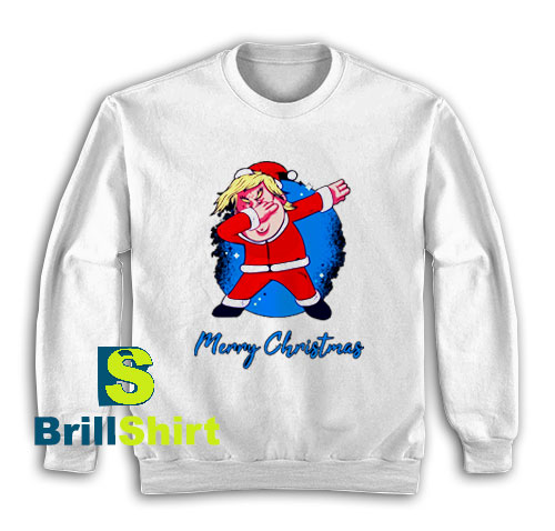 Get It Now Trump Santa Dabbing Sweatshirt - Brillshirt.com Get It Now Trump Santa Dabbing Sweatshirt - Brillshirt.com
