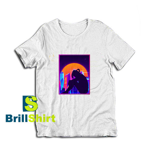 Get it Now Sad Anime Girl Design T-Shirt - Brillshirt.com Get it Now Sad Anime Girl Design T-Shirt - Brillshirt.com