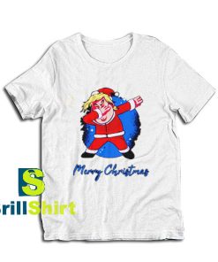 Get it Now Trump Santa Dabbing T-Shirt - Brillshirt.com