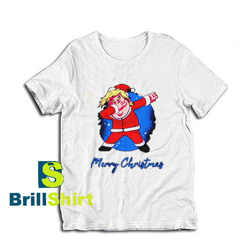 Get it Now Trump Santa Dabbing T-Shirt - Brillshirt.com
