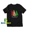 Merry And Bright Singing Design T-Shirt - Brillshirt.com
