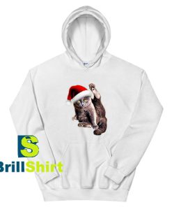 Christmas-Cat-T-Hoodie