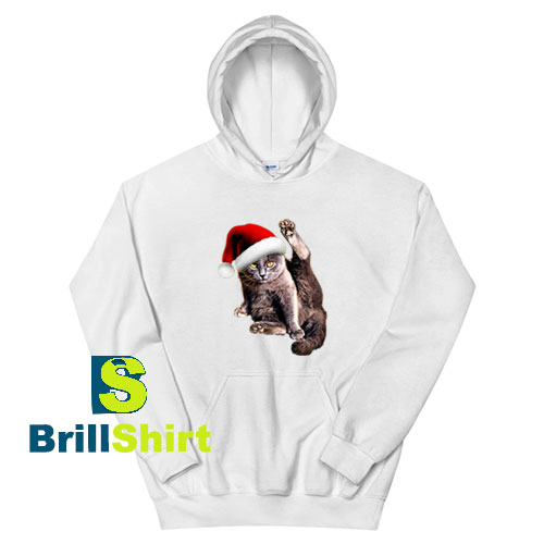 Christmas-Cat-T-Hoodie Christmas-Cat-T-Hoodie