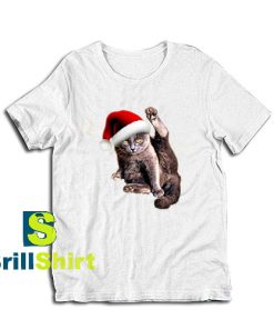 Christmas-Cat-T-Shirt