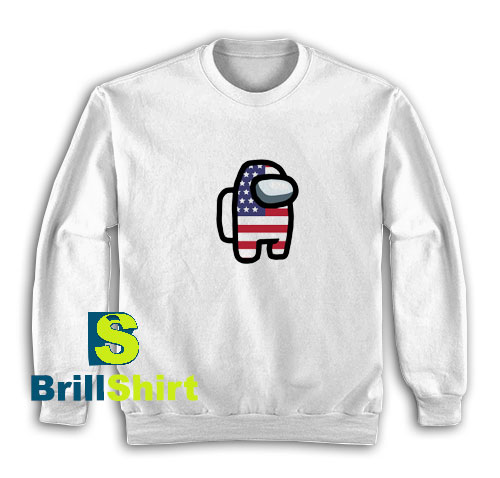 Among-Us-America-Flag-Sweatshirt Among-Us-America-Flag-Sweatshirt