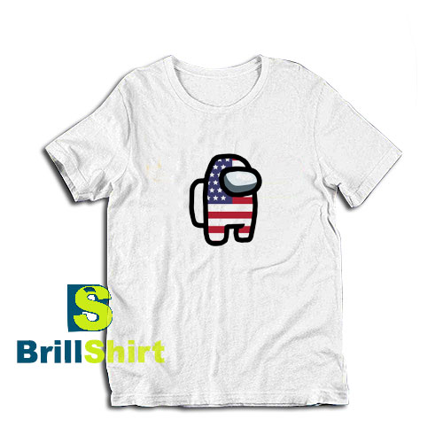 Among-Us-America-Flag-T-Shirt Among-Us-America-Flag-T-Shirt