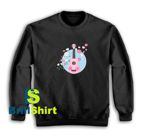 Ukelele-Music-Sweatshirt Ukelele-Music-Sweatshirt